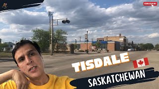 Tisdale Saskatchewan Exploring The Beautiful Downtown of the City [upl. by Suiluj]