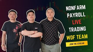 Nonfarm Payroll Live Trading  WDF [upl. by Ellehcam236]