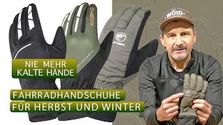 Nie mehr kalte Hände beim Gravelbiken Herbst und Winterhandschuhe von CHIBA [upl. by Parette]