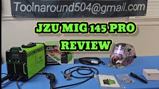 JZU MIG 145 PRO migwelding FROM amazon review [upl. by Erdreid]