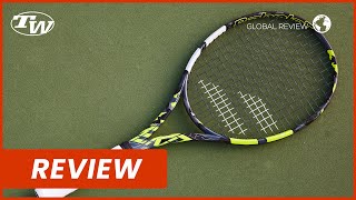 Babolat Pure Aero 98 Global Tennis Racquet Review the most surgical member of the Pure Aero family [upl. by Ynnek]