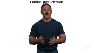 How Lawyers Choose a Jury Criminal Jury Selection Process [upl. by Llertnom]