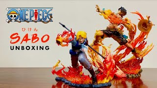 One Piece  Sabo Unboxing  POP Limited Edition  MegaHouse [upl. by Sheri382]