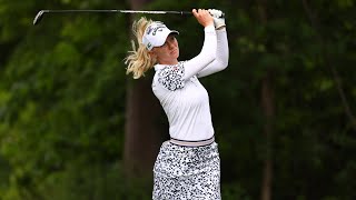 Madelene Sagstrom Third Round Highlights  2021 Meijer LPGA Classic for Simply Give [upl. by Pettiford]