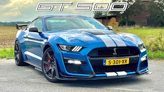 SHELBY GT500 NO SPEED LIMITER  REVIEW on AUTOBAHN [upl. by Einegue]