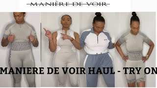 CLOTHING HAUL 2022  Ft Maniere De Voir first impressions Part 1 [upl. by Loretta]