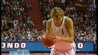 Arvydas Macijauskas 2003 Eurobasket Final [upl. by Esirrehc]