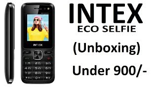 Intex ECO SELFIE Unboxing  DTS [upl. by Eille]