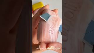 Cutting of varnished dry Palmolive soap asmrsoap soapcutting satisfying [upl. by Derk]