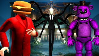 Im Being Chased By SCARY MONSTERS in a Theater in Gmod Garrys Mod Hide and Seek [upl. by Lovmilla305]