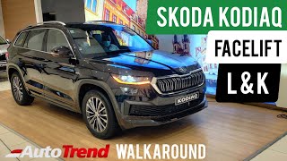 2022 Skoda Kodiaq SUV  Most Detailed Walkaround Review [upl. by Akital]