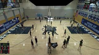 Crystal Springs Uplands School vs The Harker School Womens Freshman Volleyball [upl. by Sedgewick]