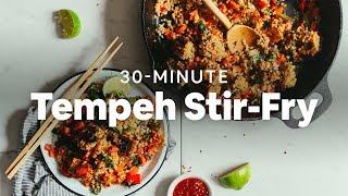 30Minute Tempeh StirFry  Minimalist Baker [upl. by Higinbotham760]