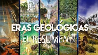 ERAS GEOLÓGICAS  EL RESUMEN Estudios421 [upl. by Suolkcin]