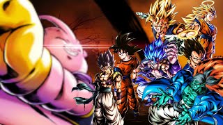 Dragon Ball Legends Gameplay  Hyperdimensional CoOp VS Majin Buu Good [upl. by Donelson661]