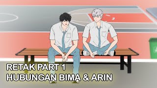 RETAK HUBUNGAN BIMA amp ARIN PART 1  Animasi Pertarungan Sekolah [upl. by Lemart]