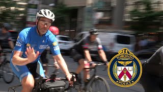 Sergeant Dayne Campbell Bikes Across Canada for Cancer [upl. by Notterb]