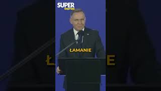 PREMIER USPRAWIEDLIWIA ŁAMANIE PRAWA 😱 duda tusk premier prezydent pad wydarzenia [upl. by Hniht]