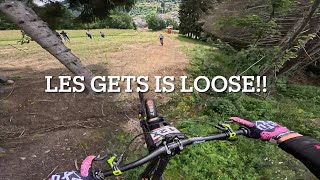 Les Gets DH Worlcup Course Preview UCI LOAMER [upl. by Boelter332]