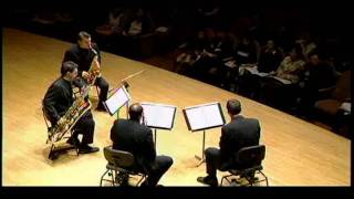 habanera saxophone quartet play bach [upl. by Notnert]