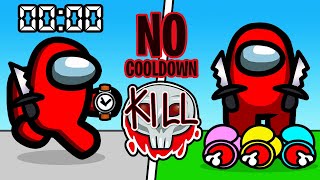 IMPOSTERS Have NO KILL COOLDOWN MOD in Among Us [upl. by Stilu]