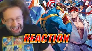 MAX REACTS Marvel Vs Capcom COLLECTION  MVC2 IS BACK [upl. by Roye]