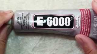 How To Use E6000 Glue In Jewelry Making [upl. by Geilich]