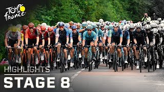 Tour de France 2024 Stage 8  EXTENDED HIGHLIGHTS  762024  Cycling on NBC Sports [upl. by Martell]