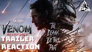 Venom The Last Dance Official Trailer REACTION [upl. by Alenoel]