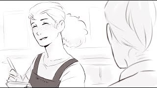 History of wrong guys  Lams Animatic Coffee Shop AU [upl. by Oznol]