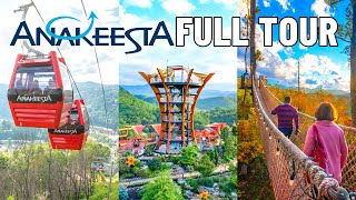 Anakeesta Gatlinburg Tennessee FULL TOUR  Is It Worth It [upl. by Ahsinak]