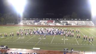 Chartiers Valley HS Show Band Festival Performance [upl. by Azar861]