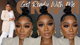 FULL GRWM  Hair  Makeup  Outfit  Perfume  Tamara Renaye [upl. by Nels]