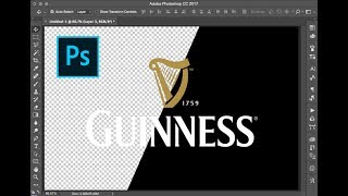 Quickly Remove the background from a logo in Photoshop in under 30 seconds [upl. by Enyalb305]