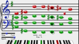 sonic exe  music in Music Ace 2 [upl. by Wessling]