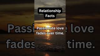 Passionate love fades over time psychologyfacts [upl. by Elahcim]