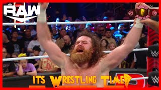 Sami Zayn wins the Gauntlet  WWE RAW Review 03112024  Its Wrestling Time wDatila [upl. by Enelehs]