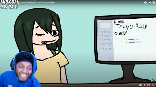 Quirk Questions Part 1 2 REACTION My Hero Academia Animation [upl. by Paxon]