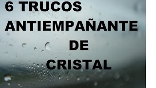 ★ ESTO TE PUEDE SALVAR LA VIDA ★ UTILIZALO DESEMPAÑANTE DE CRISTALES [upl. by Enitsrik]