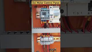 Dol Motor Control Panel Wiring electrical dol panelwiring ytshort test technicalexpertafroz [upl. by Lashoh895]