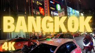 Can You Handle This Bangkok Neighborhoods Nightlife Silom Walking Tour [upl. by Ahsitneuq]