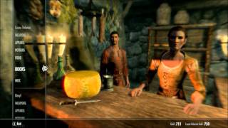 Skyrim Hearthfire  How To Get Straw [upl. by Korfonta]