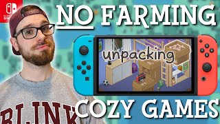 12 NON FARMING Cozy Games On Nintendo Switch WORTH GETTING [upl. by Shapiro]