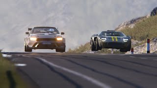 NEW Ford Mustang GTD 2024 vs Ruffian GT40 vs Ferrari 488 GTB at Highlands [upl. by Gaiser]