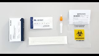 Operation Video on ProDetect COVID 19 Antigen Rapid Self Test [upl. by Yellac]