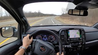 2020 Nissan Titan Pro4X Crew Cab  POV First Impressions [upl. by Notirb940]