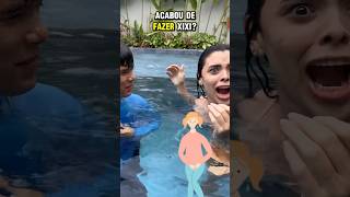 DESAFIO na PISCINA soporcausa sonicshin xixi 🤣 funny [upl. by Domenic]