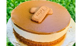 Cheesecake sans cuisson SPECULOOS Recette avec ou sans thermomix [upl. by Ientruoc147]