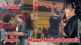 Lanzeta vs Sak Maestro vs MAMA Annie  Zaki at YoungOne nagkainitan  Luxuria vs Mama Annie sa PSP [upl. by Zaccaria886]