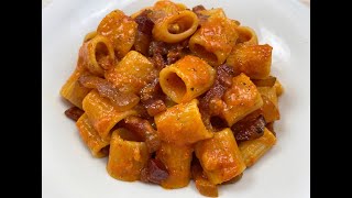 L’AMATRICIANA NON HA INTERPRETAZIONI  LA RICETTA DEPOSITATA [upl. by Norraa259]